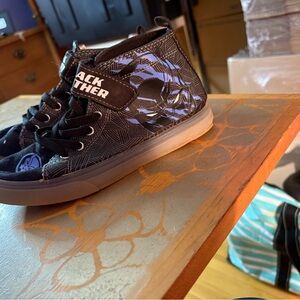 Marvel Black Panther Kids Sneakers - Black and Blue